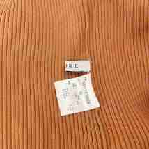 アドーア ADORE レイヤードリブニット カットソー 長袖 38 オレンジ /HK ■OS レディース_画像4