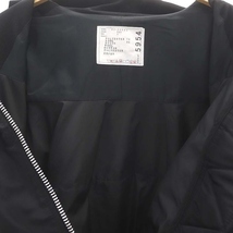サカイ sacai Nylon Twill Mix Jacket ジャケット ブルゾン 切替 中綿 ジップアップ 2 黒 ブラック 22-05954 /MI ■OS レディース_画像4