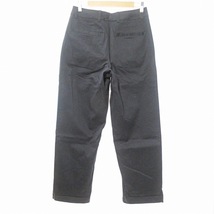 ナイキ NIKE 美品 AS M NL EL CHINO PANT ULCOTTON BLACK/WHITE 22HO-I コットン チノ パンツ スラックス ブラック 黒 M 0507 メンズ_画像2