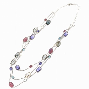  Swarovski SWAROVSKIpamelaPamela колье 3 полосный crystal цепь фиолетовый лиловый зеленый зеленый розовый /YI8 женский 