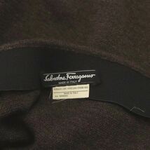 サルヴァトーレフェラガモ Salvatore Ferragamo スカート ミニ タイト ニット ウール 茶 ブラウン /NR ■OS レディース_画像3