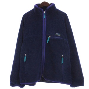 未使用品 エルエルビーン L.L.BEAN タグ付き 23AW Topsham Boa Fleece Jacket トップシャム ボア フリース ジャケット 3475-3040 パープル