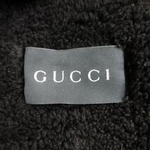 グッチ GUCCI 希少 02AW TOM FORD トムフォード期 オーバーサイズムートンロングコート ジャケット 毛皮 ファー ボア ダブルフェイス 48 M_画像9