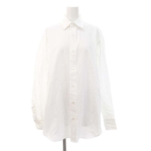 ブラミンク BLAMINK 22AW コットン レギュラーカラーシャツ 長袖 コットン 36 白 ホワイト /MF ■OS レディース_画像1
