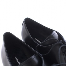 未使用品 ディースクエアード Lace-Up Shoes New Punk ABRASIVATO NERO S82LU0068 ビジネスシューズ ドレスシューズ ポインテッドトゥ レザ_画像5