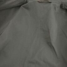 アーペーセー A.P.C. ミリタリーシャツジャケット コットン 薄手 36 カーキ /HS レディース_画像4