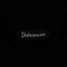 アンダーカバーイズム UNDERCOVERISM 21AW docking long sweat スウェット トレーナー ロング丈 3 M 黒 ブラック UI2A4804_画像4