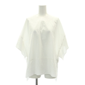  Adore ADORE 22SS Voxy blouse short sleeves oversize 38 M white white /AT #OS lady's 