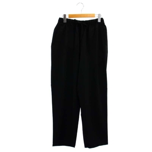 マーカ marka 23SS WOOL WASHER TROPICAL EASY WIDE PANTSパンツ テーパード イージー ドロスト ウール 1 黒 /NR ■OS ■AD メンズ