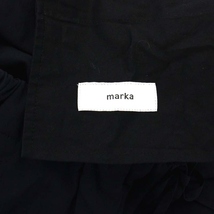 マーカ marka 22SS COCOON FIT WOOL TROPICAL EASY PANTS パンツ テーパード イージー ドロスト ウール 1 紺 /NR ■OS ■AD メンズ_画像3