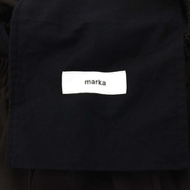 マーカ marka 23SS ORGANIC WOOL TYPEWRITER TRACK PANTSパンツ イージー ウール モヘヤ 1 ダークブラウン /NR ■OS ■AD メンズ_画像3