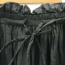 ロンハーマン Ron Herman RHC Crinkle Skirt クリンクルスカート フレア ギャザー ダークグレー /DF ■OS レディース_画像7
