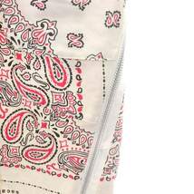 サカイ sacai 22SS Bandana Print Skirt タイトスカート ロング 総柄 2 白 黒 ピンク 22-05927 /DF ■OS レディース_画像7