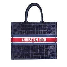 クリスチャンディオール Christian Dior Book Tote Embroidery Velvet ブックトート エンブロイダリー ベルベット トートバッグ M1286ZTGU_画像1