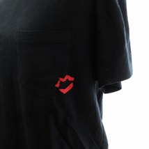 グラム glamb × NISSY コラボ Back print CS Tシャツ 半袖 バックプリント ブラック 黒 S ■SM1 レディース_画像5