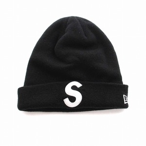 シュプリーム SUPREME ニューエラ New Era S Logo Beanie Sロゴビーニー ニット帽 帽子 ニットキャップ 黒 ブラック メンズ レディース