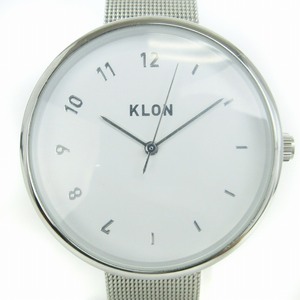 クローン KLON 腕時計 アナログ クォーツ 0665689601 文字盤 白 ホワイト ウォッチ レディース