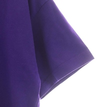 バレンシアガ BALENCIAGA ロゴ刺繍 Tシャツ カットソー 半袖 XS 紫 パープル 615965 /HS ■OS ■SH レディース_画像5