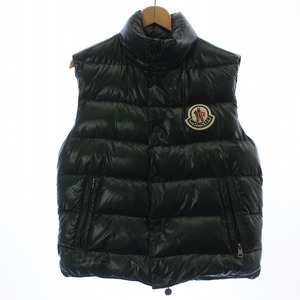 モンクレール MONCLER チベット TIBET ダウンベスト デカロゴ ワッペン 1 M 緑 グリーン /AQ ■GY17 メンズ