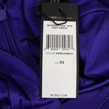 ビーシービージーマックスアズリア BCBGMAXAZRIA ドレス ワンピース ミニ丈 ノースリーブ 0 XS 紫 パープル /BM レディース_画像5