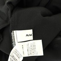 マチャット MACHATT タックテーパードパンツ Long 黒 ブラック /DF ■OS レディース_画像3