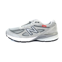 未使用品 ニューバランス NEW BALANCE M990VS4 40周年限定モデル スニーカー 28.5cm グレー ■AD /AK10 メンズ_画像1