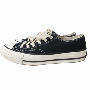 コンバース CONVERSE Addict 美品 23AW ALL STAR CHUCK TAYLOR CANVAS OX オールスター スニーカー シューズ 1AD661 紺 ネイビー 26.5cm