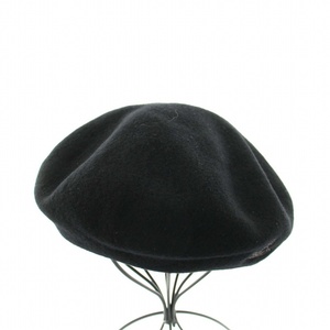 ヴィヴィアンウエストウッド Vivienne Westwood ベレー帽 帽子 オーブ刺繍 ウール S~M 黒 ブラック 茶 ブラウン /YT レディース
