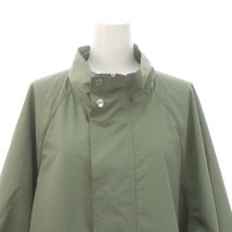 トラディショナルウェザーウェア Traditional Weatherwear ELGIN LONG コート スプリングコート 38 緑 グリーン レディース_画像5