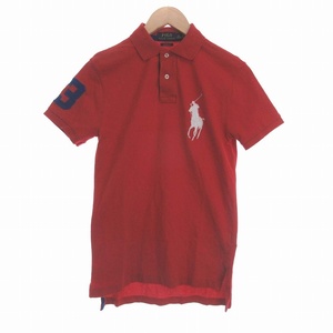 ポロ ラルフローレン POLO RALPH LAUREN ポロシャツ カットソー ビッグポニー 半袖 XS 赤 レッド 710560846010 /SW メンズ