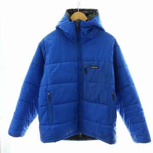 パタゴニア Patagonia 00s ダスパーカー 中綿ジャケット フード アウター S 青 ブルー 64097FA /AN22 メンズ