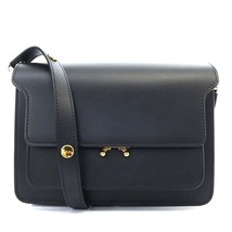 マルニ MARNI トランク TRUNK ショルダーバッグ ワンショルダー 斜め掛け レザー 黒 ブラック /YO13 レディース_画像1