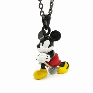  unused goods Jam Home Made Number Nine Mickey series necklace NJWD-DC002 black group accessory men's 