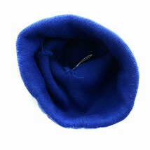 シュプリーム SUPREME 19AW アウトライン ビーニー Outline Beanie ニット帽 ロゴ 刺繍 青 ブルー ■GY18 /MQ メンズ_画像5