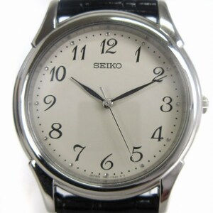 セイコー SEIKO 美品 腕時計 アナログ クオーツ 7N01-7141 文字盤 白 ホワイト ウォッチ ■SM3 メンズ