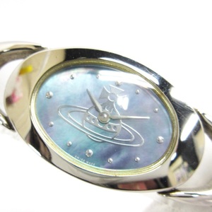 ヴィヴィアンウエストウッド Vivienne Westwood シェル文字盤 腕時計 クォーツ オーバル レディース