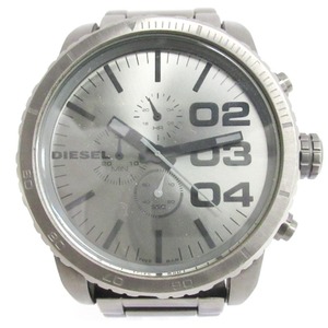  diesel DIESEL wristwatch analogue quartz chronograph DZ-4215 gray series men's 