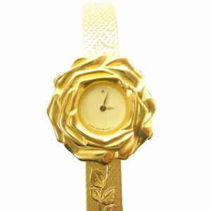 セイコー SEIKO 腕時計 フラワー ウォッチ ハプスブルグ クォーツ 2P20-0610 GP ゴールドカラー 金色 レディース