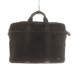  Porter PORTER Yoshida bag ta-k business bag briefcase Logo nylon black black 125-04486 /IR #GY18 men's 