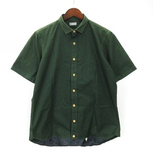  color kolor BEACON shirt short sleeves switch 1 green 240517E men's 