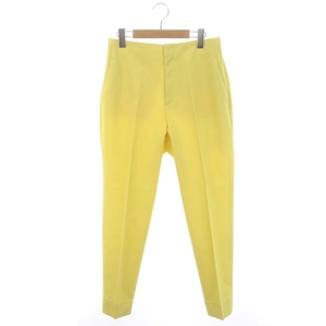  Ined INED 23AW beautiful legs pants tapered pants slacks 11 yellow yellow /DF #OS lady's 