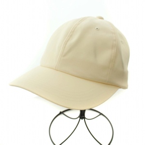 カシラ CA4LA LEVE 4 キャップ 帽子 6パネル ロゴ 白 ホワイト TKU00073 /BB レディース