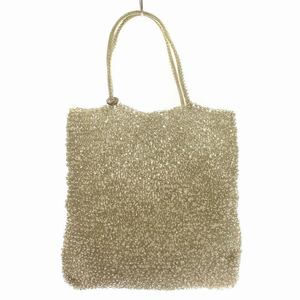  Anteprima ANTEPRIMA tote bag handbag wire square silver color /IR #GY18 lady's 