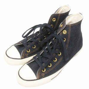 コンバース CONVERSE ALL STAR US OKAYAMADENIM HI スニーカー ハイカット 1SD048 インディゴ 青 ブルー 24.5 US5.5 0524 レディース