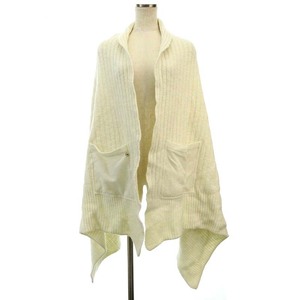  four tea five a-rupi- M 45R 45rpm stole knitted wool 0 white white /YO5 lady's 