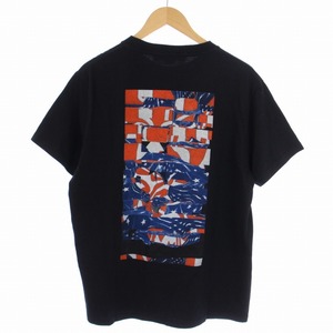 アリクス ALYX 1017 ALYX 9SM バックプリント Tシャツ カットソー 半袖 クルーネック S 黒 ブラック 赤 レッド /BM メンズ