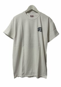 PORKCHOP GARAGE SUPPLY ポークチョップ プリント Tシャツ M ホワイト 半袖 カットソー トップス メンズ