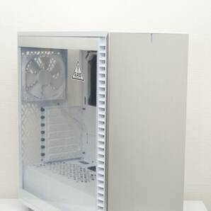 ★Fractal Design Define 7 Compact White TG Clear Tint TG FD-C-DEF7C-04 [ホワイト/クリア] 白 フラクタルデザイン 中古 