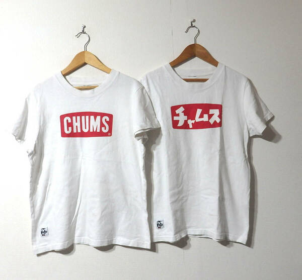 【送料無料】チャムス　CHUMSTシャツ２枚セット/レディース　Mサイズ　難あり　