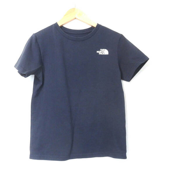 【送料無料】ザ・ノースフェイスTシャツ/キッズサイズ　１４０　　紺色　ゴールドウィン　THE NORTH FACE　